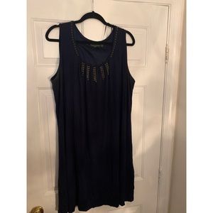 Navy blue dress